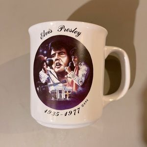 Elvis Commerative Coffee Mug